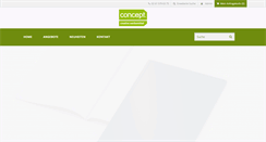 Desktop Screenshot of concept-werbemittel.de